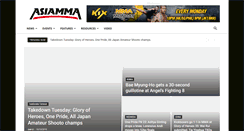 Desktop Screenshot of mma-in-asia.com